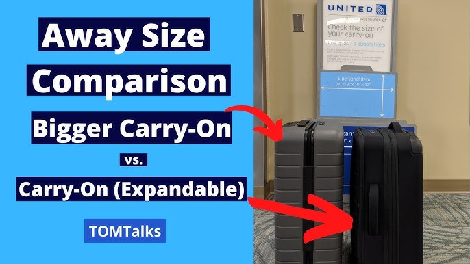 Away Bigger Carry-on vs Regular Carry-on