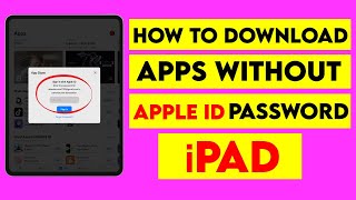 How to Download Apps Without Apple ID Password in iPad | How to Install app without password on iPad screenshot 2