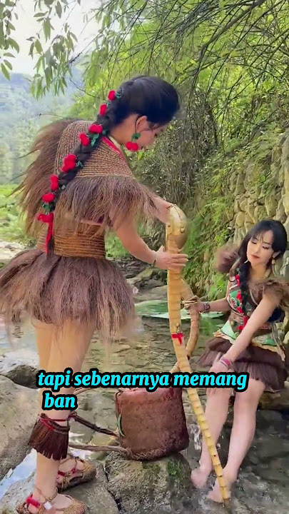 Wanita cantik suku pedalaman😍#short #hiburan
