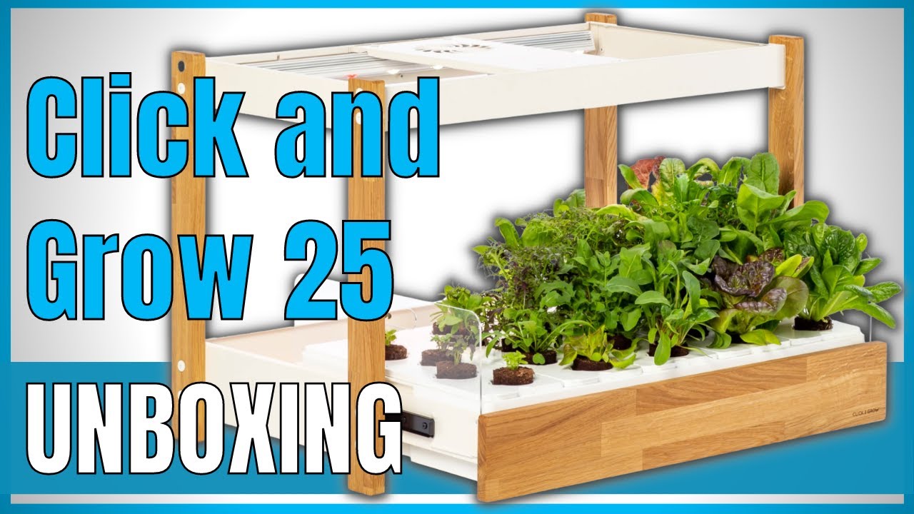 Click and Grow Smart Garden 25 Unboxing and Assembly