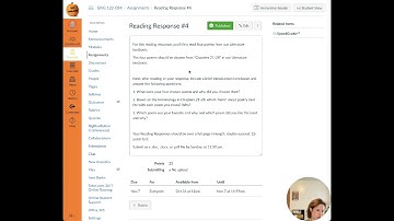 ENG 122 OM [FALL 2021]: Module 4 Lecture Video!