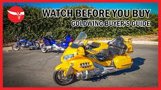 Honda GOLD WING BUYER'S GUIDE; Common problems, what to watch out for, & pros & cons of buying used!
