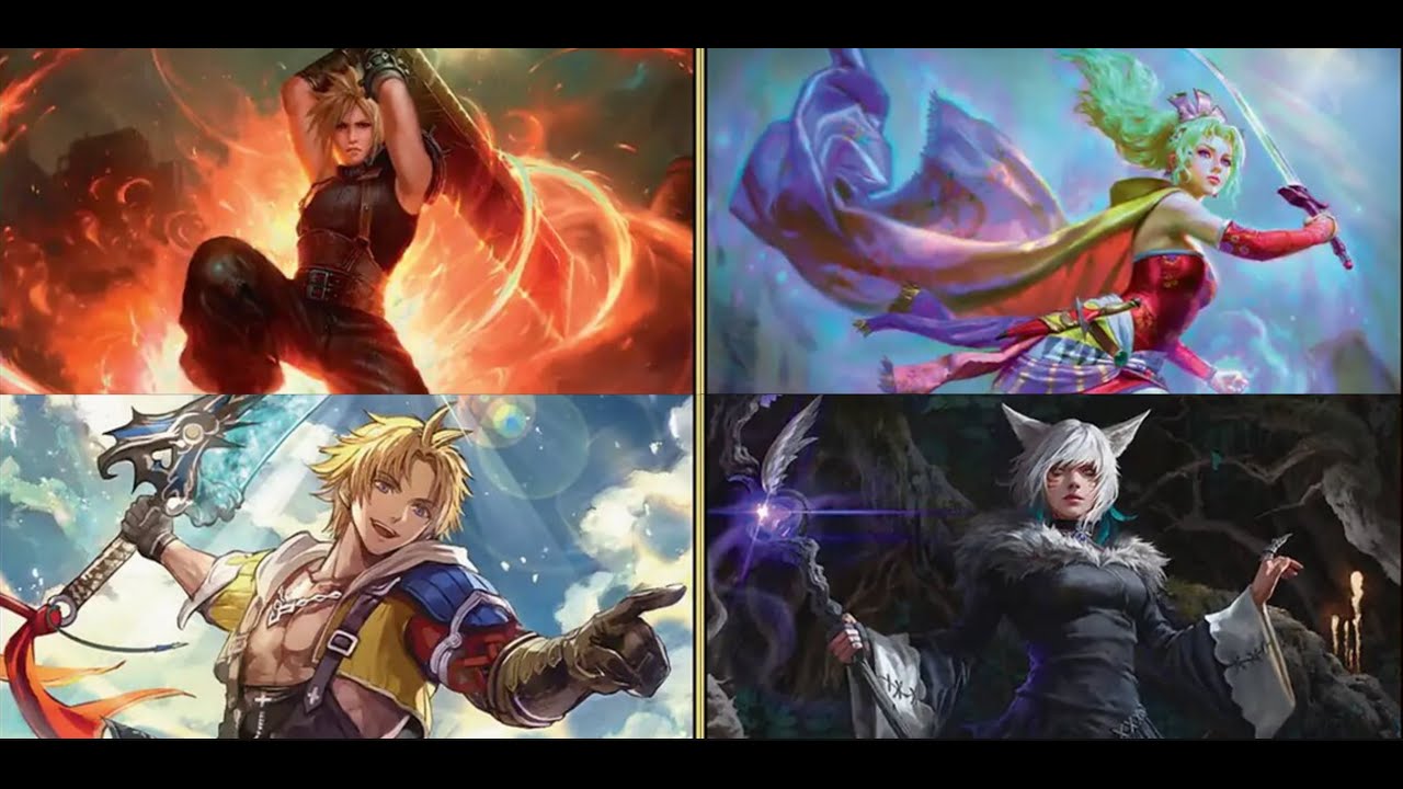 Cloud vs Terra vs Tidus vs Y'shtola | Final Fantasy Animated thumbnail