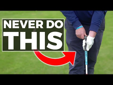 Stop gripping your golf club wrong