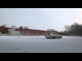 200 20v avant drifting in the snow