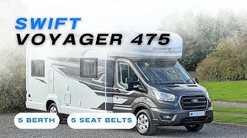 2026 Swift Voyager 475 Motorhome Walkaround - 5 Berth Luxury on the Move!