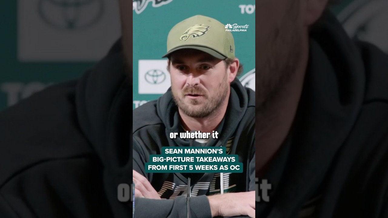 Sean Mannion says Eagles offense is "fighting tooth and nail every day" for better results