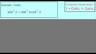 Simplifying Trig Expressions Part 3