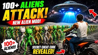 👽 Secret Alien Planet Found! Indian Bike Driving 3D New Alien Mod 😱 screenshot 1