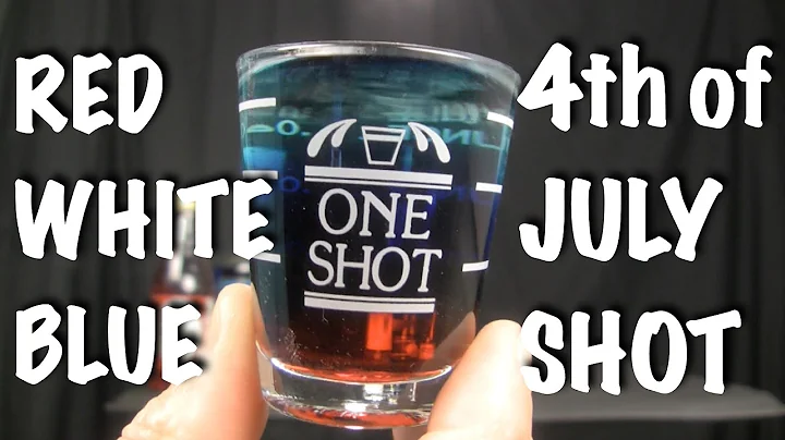 Red White Blue Shot - 4th of July Shot - Bartending Pro