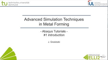 Abaqus Tutorial: Introduction to CAE #1 Overview
