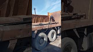 Кузов на металлолом от самосвала   #kamaz4310 #мамонт #дальнобой #дальнобойщики #shortvideo #камаз