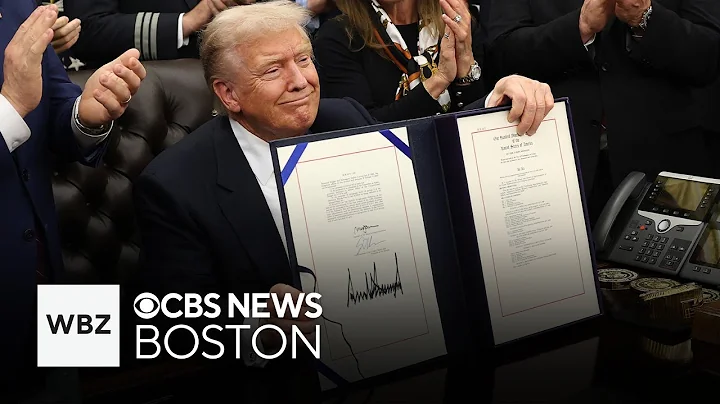 President Trump signs funding bill to end government shutdown