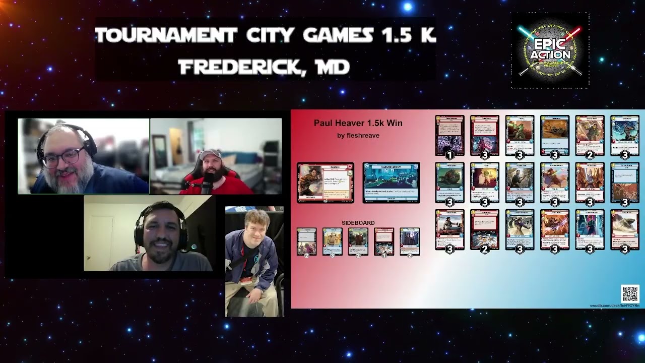 17: Legend of the Force, Paul Heaver, interview, Han2BlueForce decktech, Galactic Championship