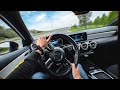 2023 mercedesbenz a class  a180 amg line  pov test drive 4k