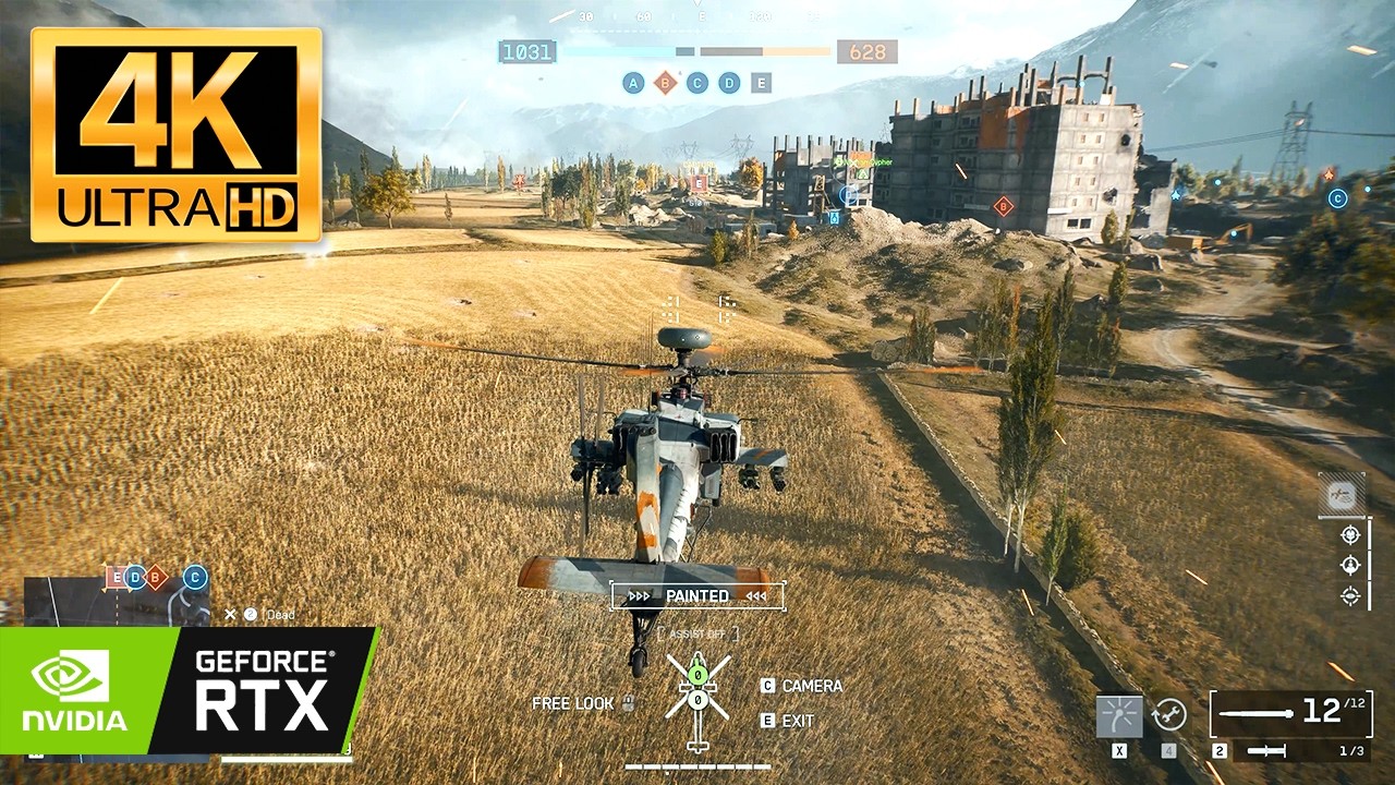 Battlefield 6 : AH-64 Apache Gameplay ( 4K OVERKILL )