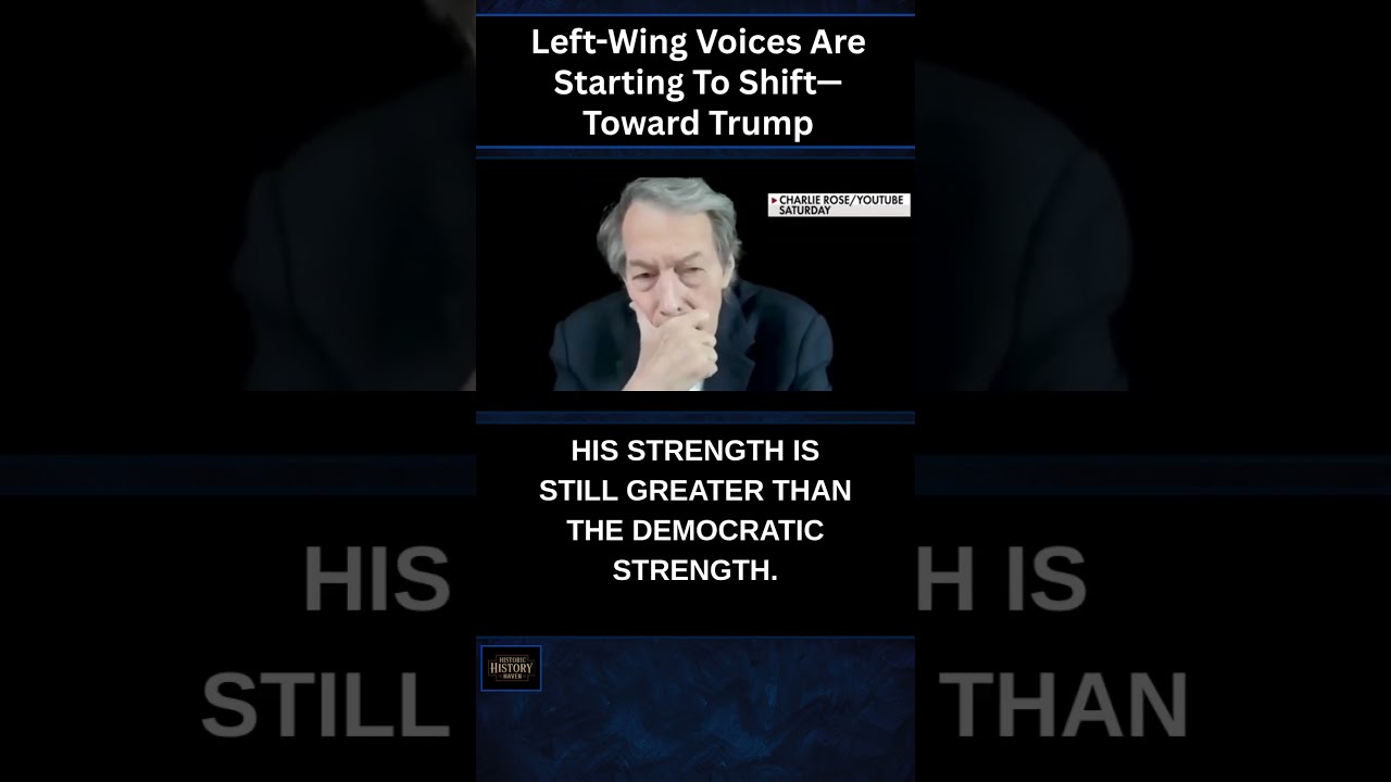 Left Wing Voices Are Starting To Shift Toward Trump