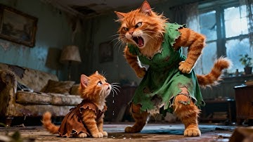 💔From Dirty Dishes to Dreams… A Hopeless Kitten’s Life Transformed