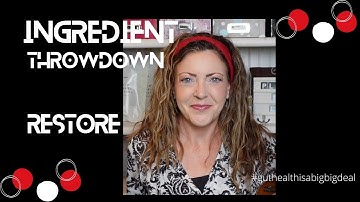 PLEXUS RESTORE Ingredient Throwdown. #guthealthisabigbigdeal