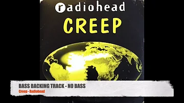 Creep - Radiohead - Bass Backing Track (NO BASS)