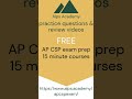 APCSP Exam | 2022 | Questions | 64 to 66