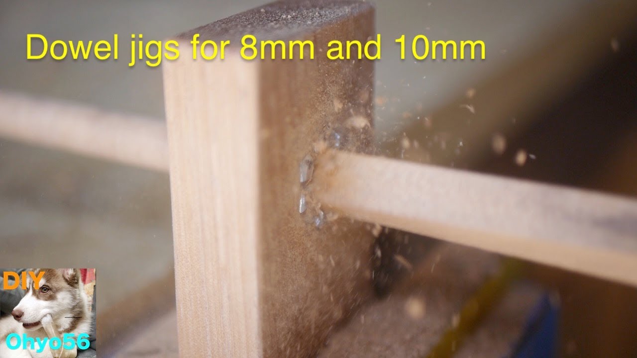 Dowel jigs for 8mm and 10mm