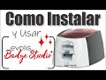 Como Instalar y Usar Badgy Studio para Credenciales o Gafetes de PVC Badgy 200 Evolis