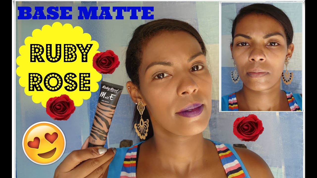 BASE RUBY ROSE MATTE - YouTube