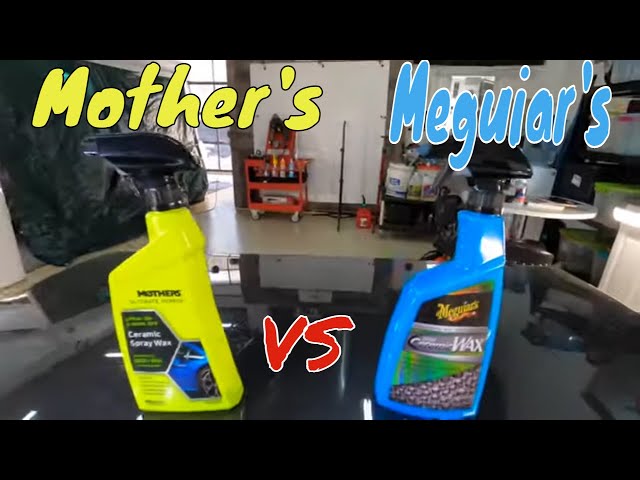 Meguiars Ultimate vs Ceramic, Battle of the Retail Spray QDs and Waxes!!