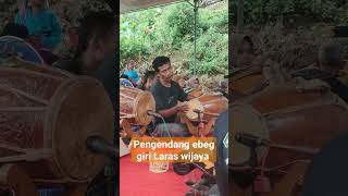 pengendang semangat ebeg giri Laras wijaya#ebeg#ebegkebumen#kendang @senimanebegchannel359