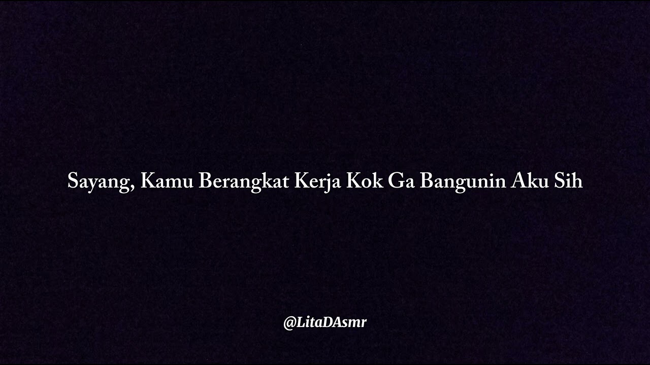 Asmr Wife Indonesia | Sahur Bareng Suami Ngeselin | (Cuddle) (Clingy)