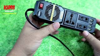 INVERTER MOBIL : Converter DC ke AC 12V to 220V 200W Sederhana Bermanfaat