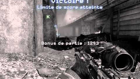 MW3 : FFA winning trick shot
