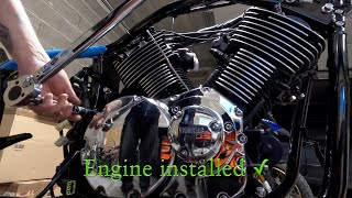 Rebuilding A Wrecked 2001 YAMAHA Dragstar 1100 Part 2