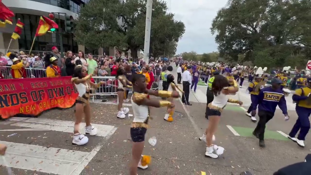 SARAH T. REED BAND 2024 BLOWS AT WARREN EASTON  ENDYMION PARADE
