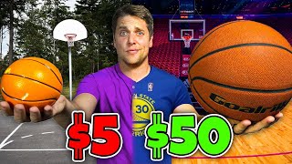 $5 vs $50 Basketball! *Which Is Better?*