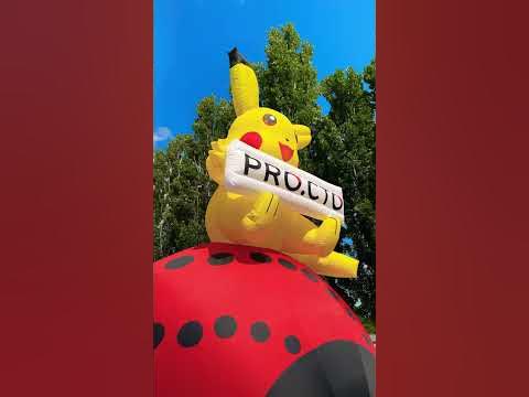 Надувная реклама - YouTube