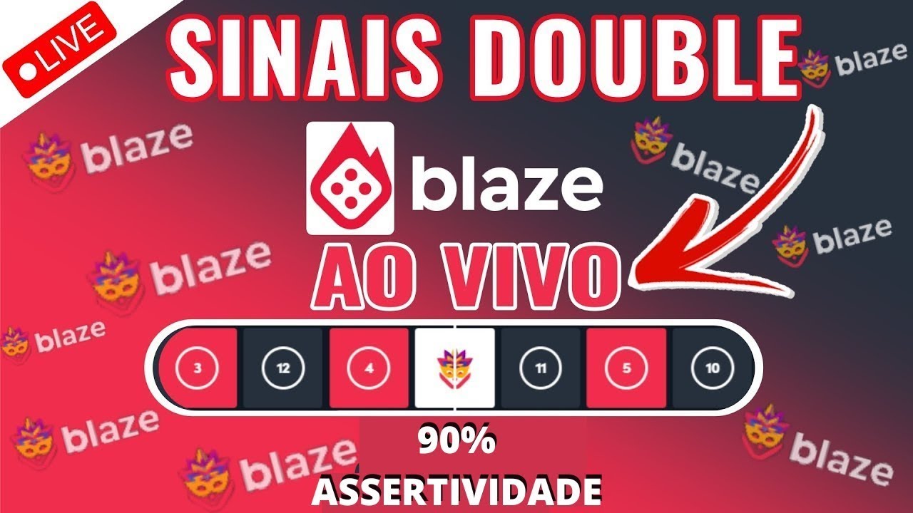 BLAZE AO VIVO - SINAIS VIP PARA DOUBLE  24 HORAS AO VIVO, CUIDA!
