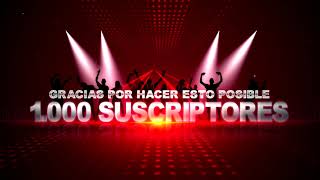 1.000 Suscriptores!!