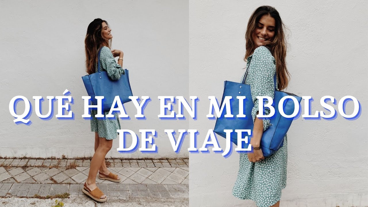 QUÉ HAY EN MI BOLSO DE VIAJE || SUMMER TRAVEL BAG 2021