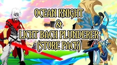 AQW PS - "AS WORLDS" ( Ocean Knight & Licht bach plunderer pack + class test) 2023
