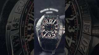 FRANCK MULLER CONQUISTADOR GRAND PRIX TITANIUM BLACK (UNDATED)