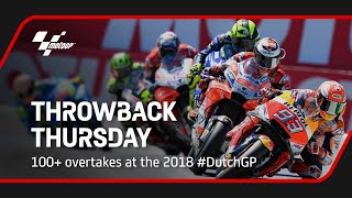 100+ overtakes at the 2018 #DutchGP | Throwback Thursday