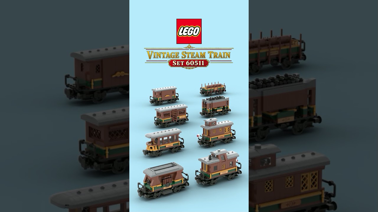 LEGO® - 60511 - Steam Train #60511 #lego #train #steamtrain #toys