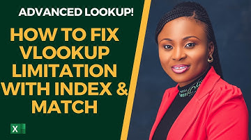 👉ADVANCED LOOKUP - INDEX AND MATCH FUNCTION