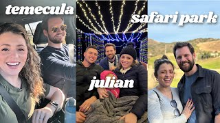 Braun Family Trip to California! Temecula, Julian, Safari Park & More!