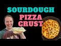 Easy sourdough pizza crust
