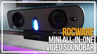Rocware Mini All-In-One Webcam And Soundbar | Unboxing, Setup & Review