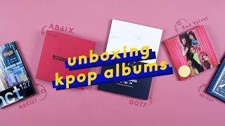 Unboxing 2019 K-pop Albums (NCT 127, Red Velvet, GOT7 &amp; More) + Giveaway! | TEENAGE