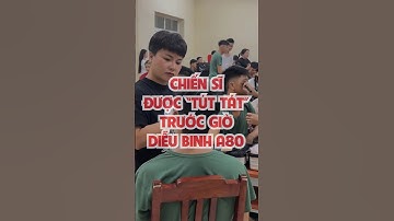 Chiến sĩ được “tút tát” trước giờ diễu binh A80 #a80 #tintuc #shorts